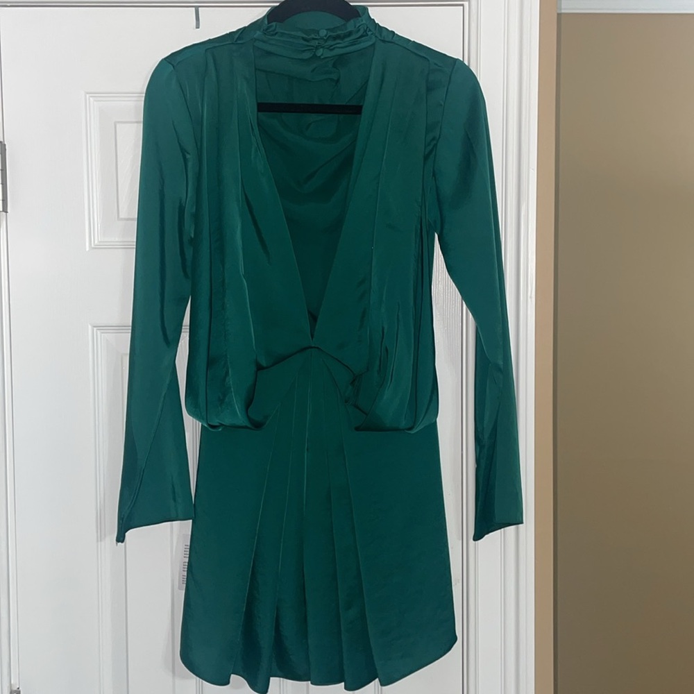 ASOS Satin Drape mini dress - Picture 7 of 7